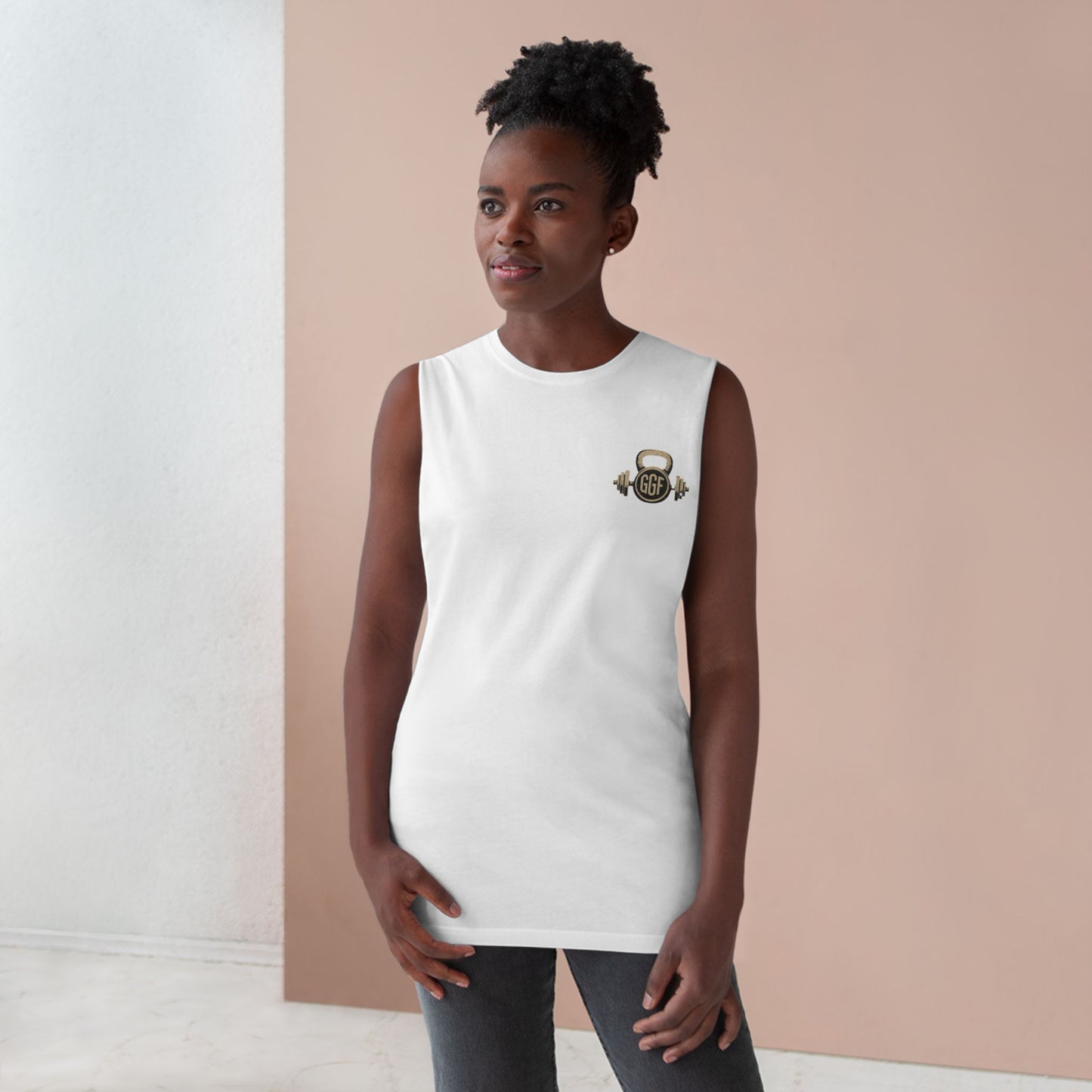 Garage Gym Father Tank Top
