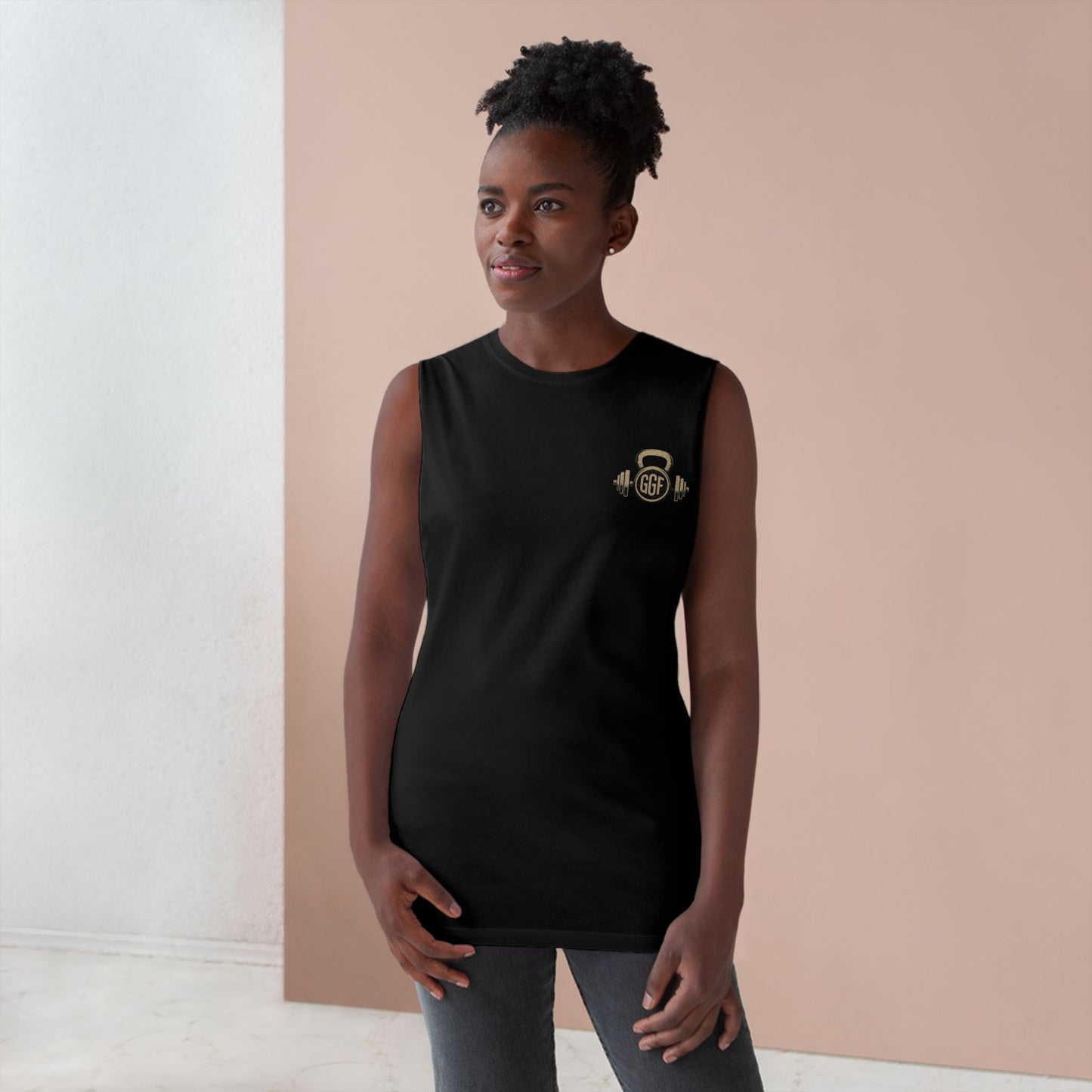 Garage Gym Father Tank Top