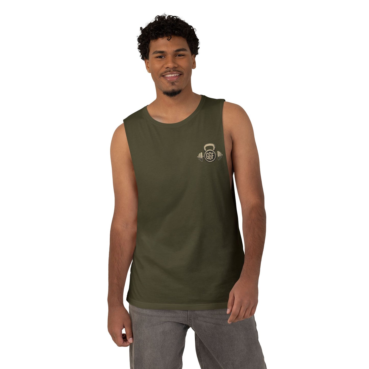 Garage Gym Father Tank Top
