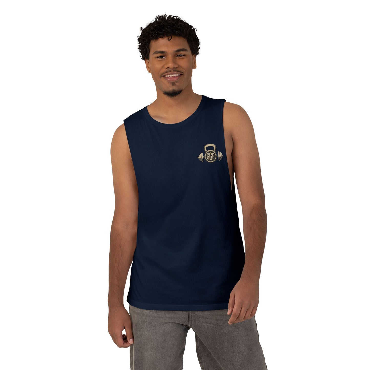 Garage Gym Father Tank Top