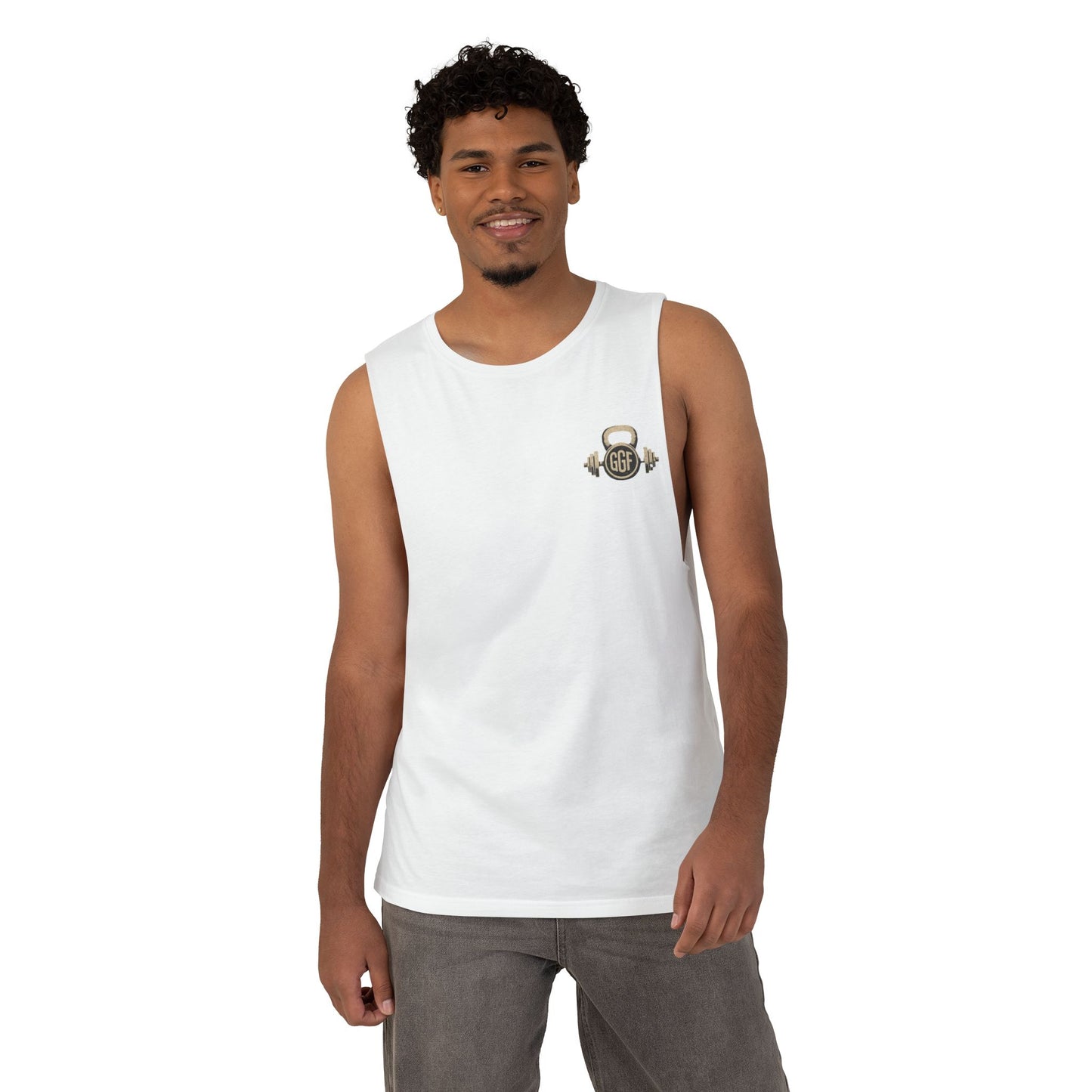 Garage Gym Father Tank Top