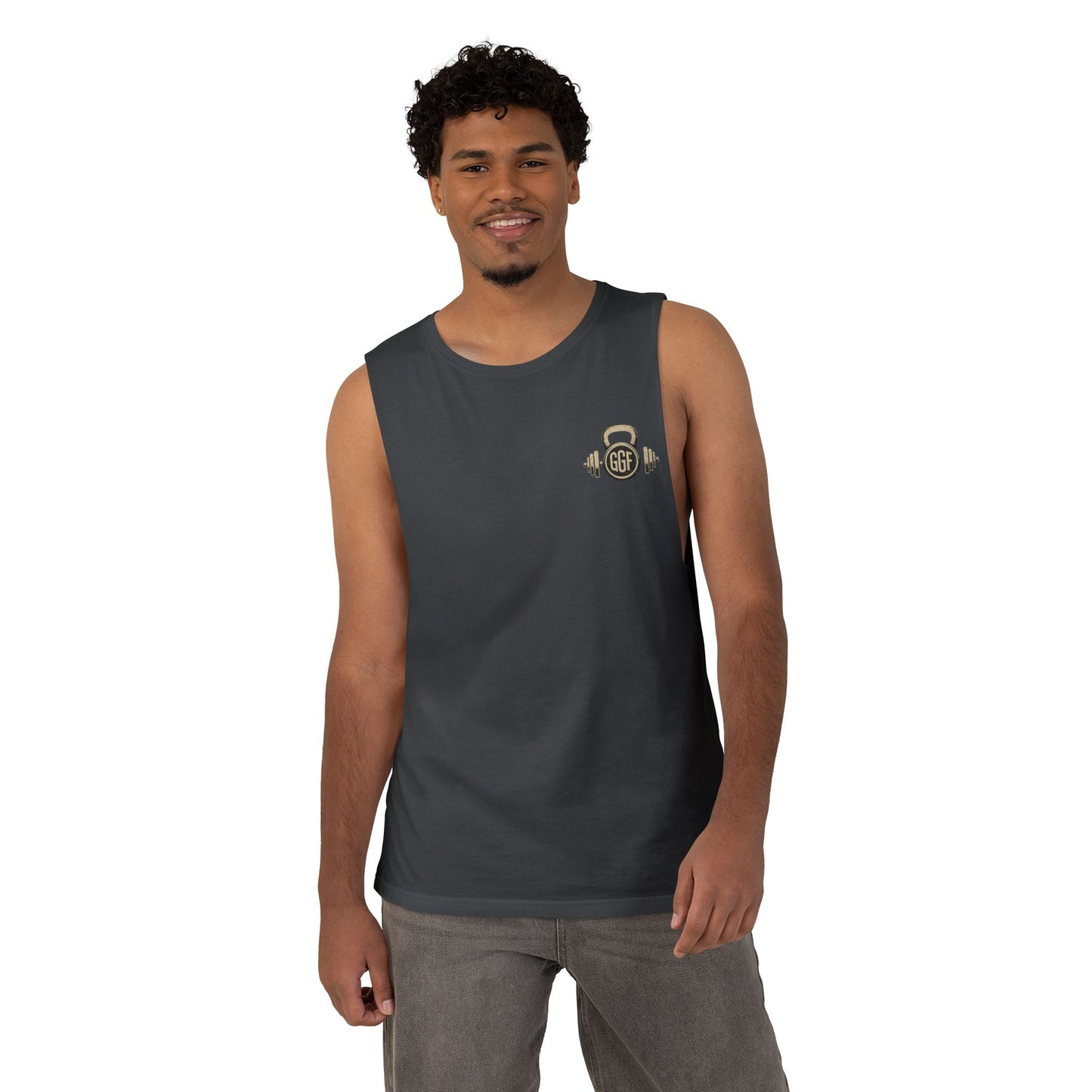 Garage Gym Father Tank Top