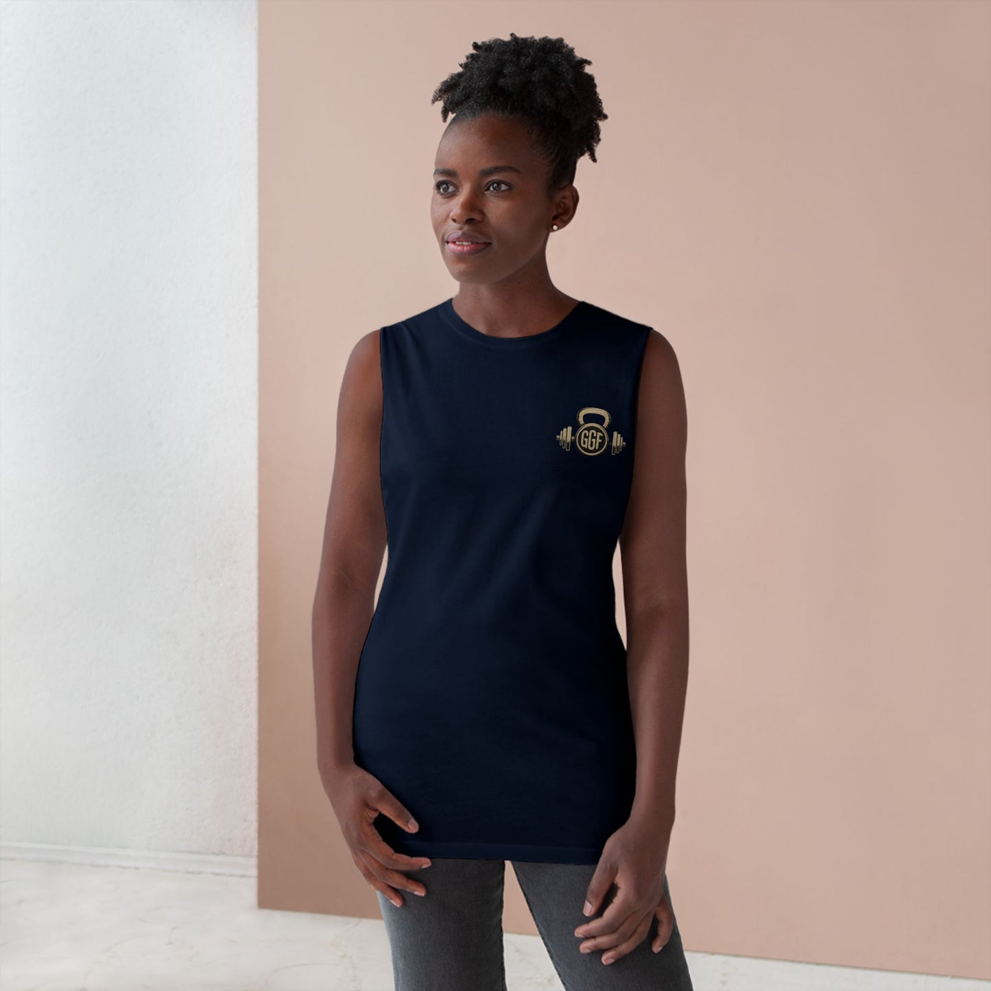Garage Gym Father Tank Top