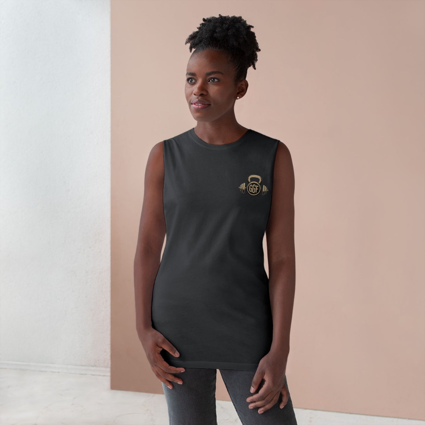 Garage Gym Father Tank Top