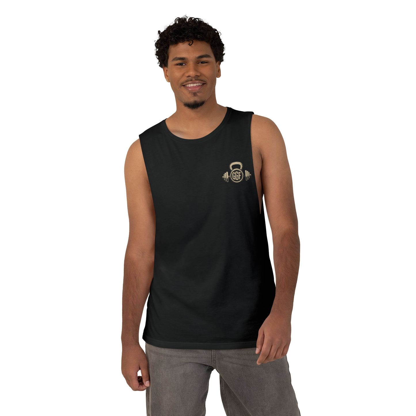 Garage Gym Father Tank Top